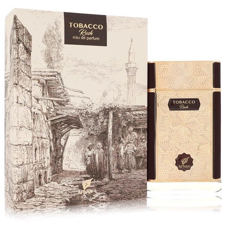 Afnan Afnan Tobacco Rush by Afnan Perfumes EAU DE PARFUM SPRAY 2.7 OZ for UNISEX
