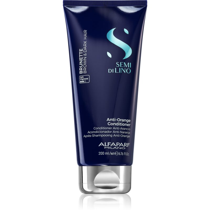 Alfaparf Alfaparf by Alfaparf SEMI DI LINO BRUNETTE ANTI-ORANGE CONDITIONER 6.76 OZ for UNISEX