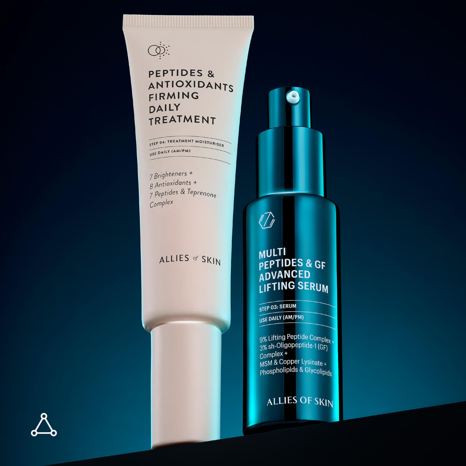 Allies of Skin Multi Peptides & GF Advanced Lifting Serum 30ml - image 3