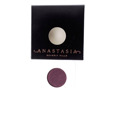 Anastasia Beverly Hills Eye Shadow Single in Rosette, featuring a rich, deep mauve shade in a round pan, packaged in a sleek black box with a circular cutout.