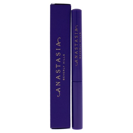 Purple packaging with gold lettering featuring "Anastasia Beverly Hills" and a sleek liquid liner pen in a matching purple color.