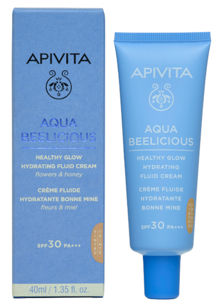 APIVITA Aqua Beelicious Healthy Glow Hydrating Tinted Fluid Cream SPF 30 40ml - image 3