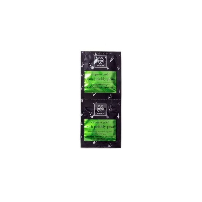 APIVITA Apivita Express Beauty Prickly Pear Intensely Moisturising Face Mask 2x8 Ml
