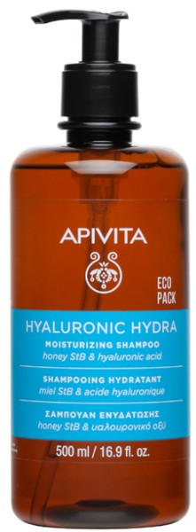 APIVITA Hyaluronic Hydra Moisturising Shampoo 500ml - image 2