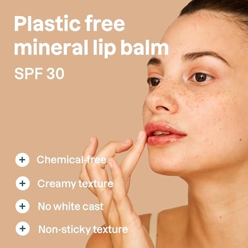 Attitude Oceanly Lip Balm SPF 30 Baby Rose - image 2