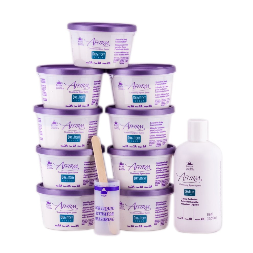 Avlon Affirm Dry & Itchy Scalp Conditioning Relaxer System With Protecto 9 Single Applications / Sensitive Scalp Formula - image 2