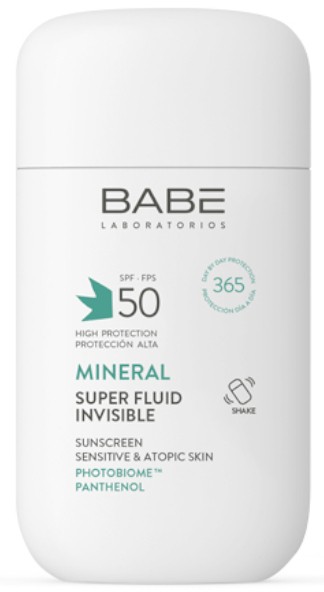 Babe Super Fluid Mineral Invisible Sunscreen SPF 50 50ml - image 2