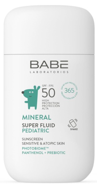 Babe Super Fluid Mineral Pediatric Sunscreen SPF 50 50ml - image 2