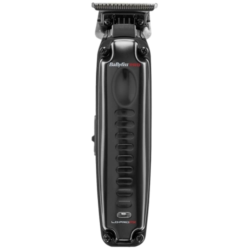 BaByliss PRO Lo-Pro FX Skeleton Trimmer in sleek black, featuring a skeleton design, adjustable blade, and ergonomic grip for precision styling.