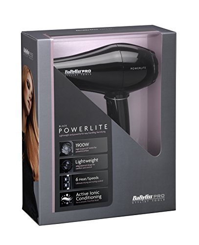 BaByliss PRO Powerlite Hair Dryer Black Panther - image 2