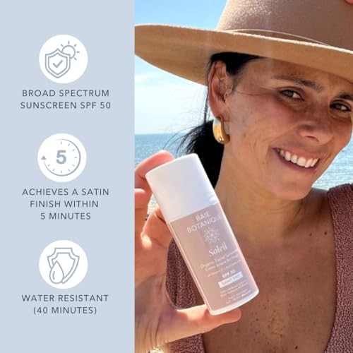 Baie Botanique Organic Mineral Facial Sunscreen SPF 50 Light Tint / 70g - image 3