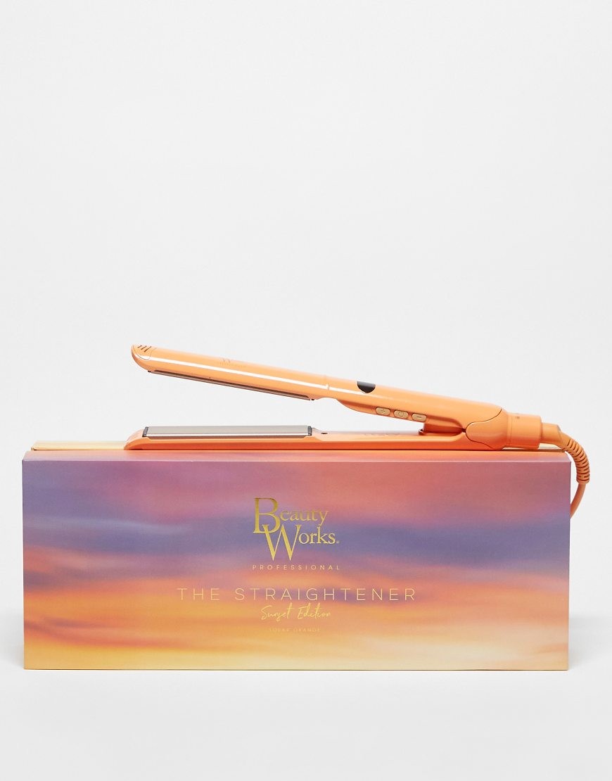 Beauty Works Debenhams Women's the Solar Orange Straightener Limited Edition