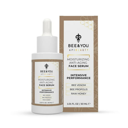 BEE&YOU Bee & You, Moisturizing Anti-Aging Face Serum, 1.01 Fl Oz (30 Ml)