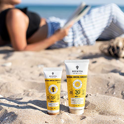 BEE&YOU Skin Care Natural Mineral Sunscreen For Face SPF 50 40ml - image 4