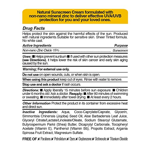 BEE&YOU Skin Care Natural Mineral Sunscreen SPF 50 80ml - image 2