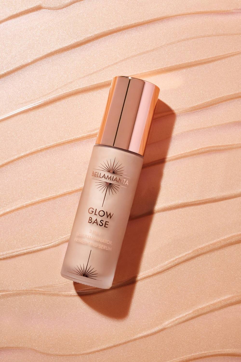 Bellamianta Glow Base 3 In 1 Skin Illuminator, Primer & Serum Golden Glow - image 2