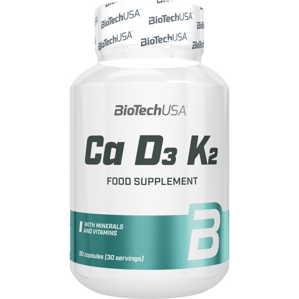 BioTechUSA BioTechUSA Ca D3 K2 - 90 Caps