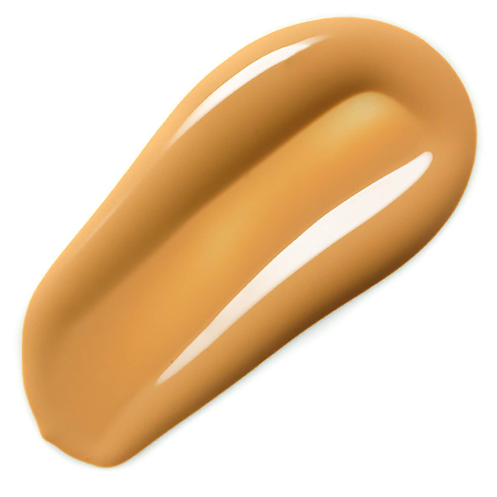 Creamy, warm natural foundation in a smooth, beige shade, showcasing a glossy finish and a rich texture, ideal for even skin tone and hydration.