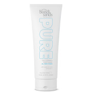 White tube with blue text, labeled "Bondi Sands Pure Self Tanning Sleep Mask," 75mL, featuring a sleek, minimalist design and a flip-top cap.