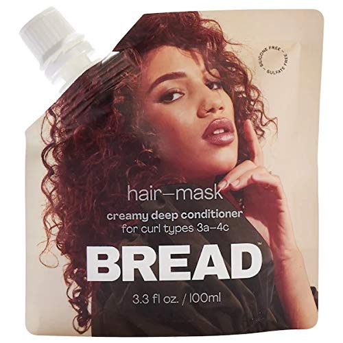 BREAD BEAUTY SUPPLY Bread Beauty Supply Hair Mask Mini: Creamy Deep Conditioner 100ml - Silicone Free - for Thick, Curly Hair - Face the Future