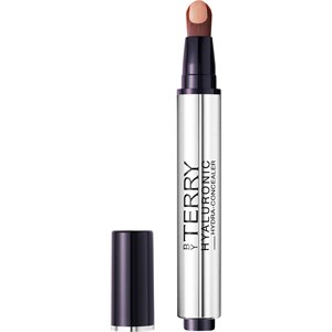 Hyaluronic Hydra-Concealer by BY TERRY in a sleek silver and dark purple twist pen, featuring a soft applicator tip and a creamy, natural-toned concealer shade.