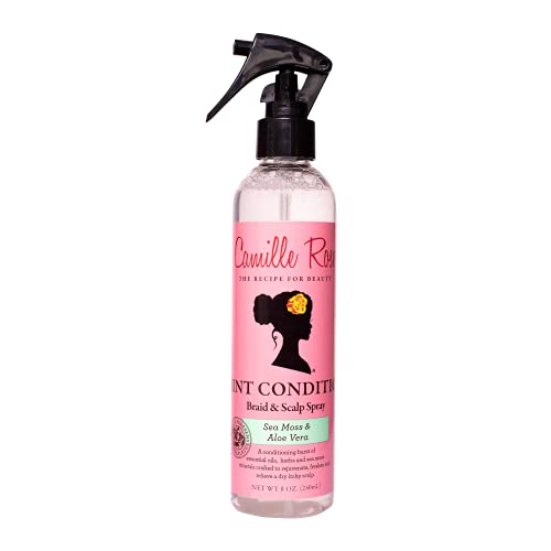 Camille Rose Camille Rose Mint Condition Relieve & Refresh Braid & Scalp Spray with Sea Moss & Aloe Vera  8oz