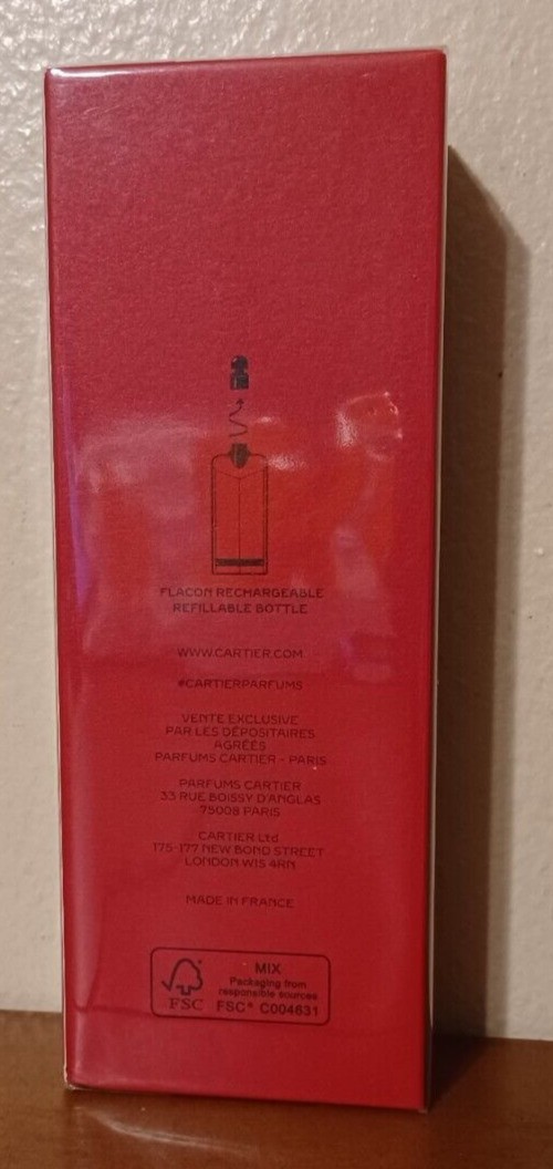 Cartier Declaration Eau De Toilette 100ml - image 3