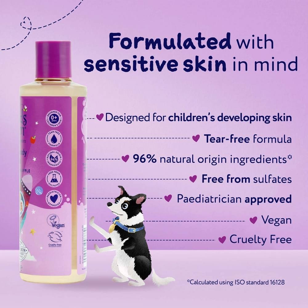 Childs Farm Blackberry Apple Hair & Body Wash 250ml - image 3