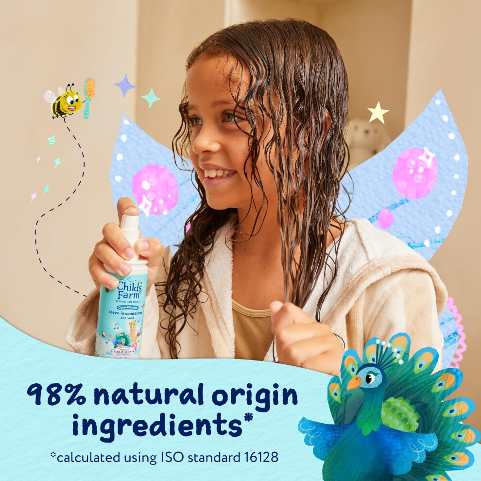 Child's Farm Coco Nourish Coconut Leave-In Conditioner 100ml - image 4