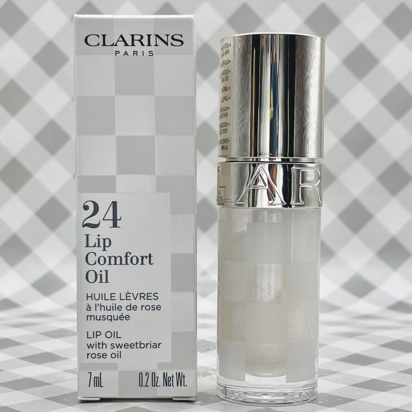 Clarins Lip Comfort Oil White - image 5