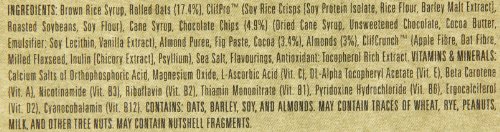 Clif Natural Energy Bar 68g - Pack of 12 - Chocolate Almond Fudge 68g - Pack of 12 - image 2