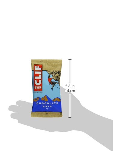 Clif Natural Energy Bar 68g - Pack of 12 - Chocolate Chip 68g - Pack of 12 - image 4