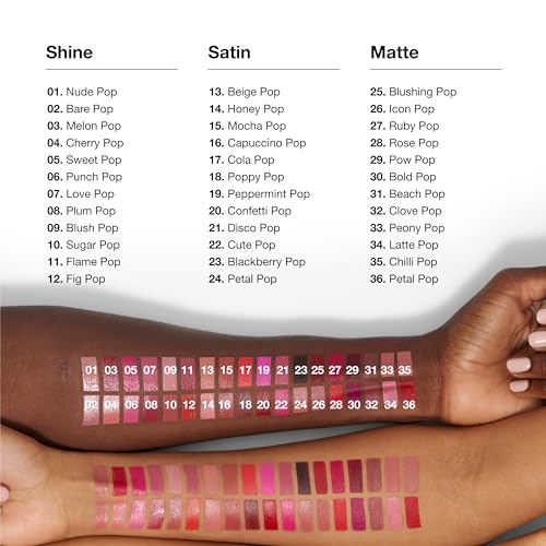 Clinique Pop Longwear Lipstick Shine 30 Fig Pop - image 5