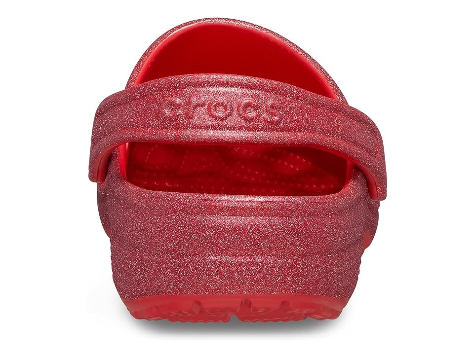Crocs Classic Glitter Clog in Cherry Red - image 4