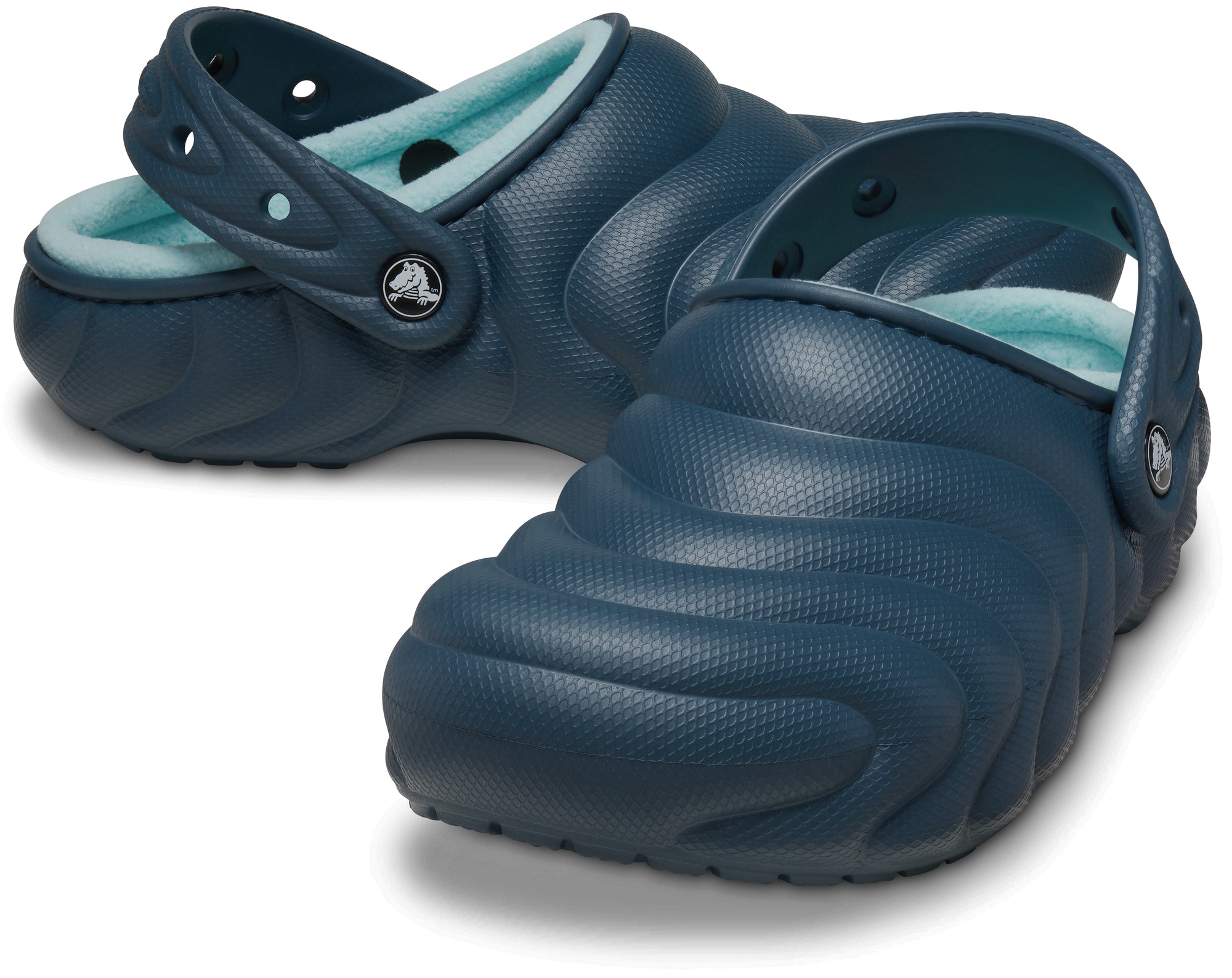 Crocs Women's Classic Lined Overpuff Clog in Nightfall - image 2