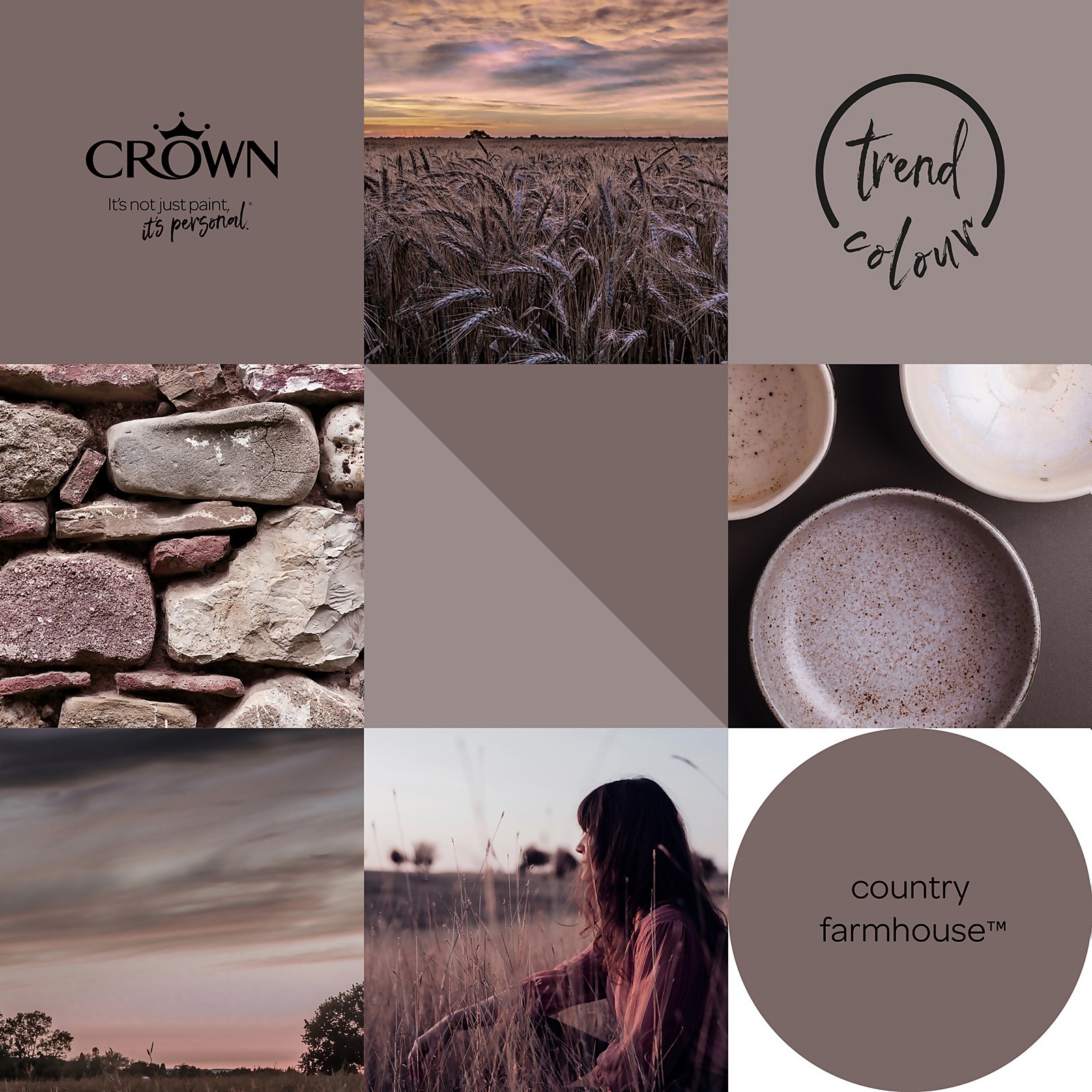 Crown Breatheasy Country Farmhouse Matt Feature Wall Tester Pot 40ml - image 4
