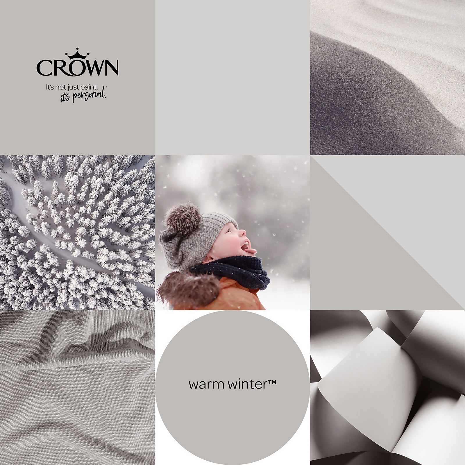 Crown Breatheasy Warm Winter Matt Feature Wall Tester Pot 40ml - image 4