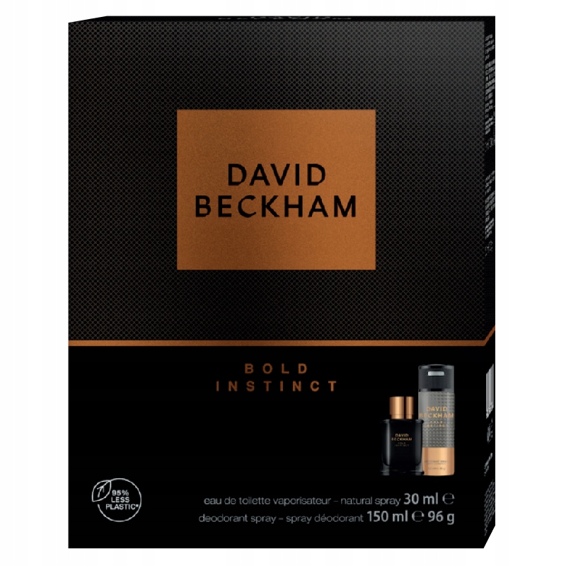 David Beckham David Beckham Bold Instinct 30ml EDT Spray & 150ml Deodorant Set