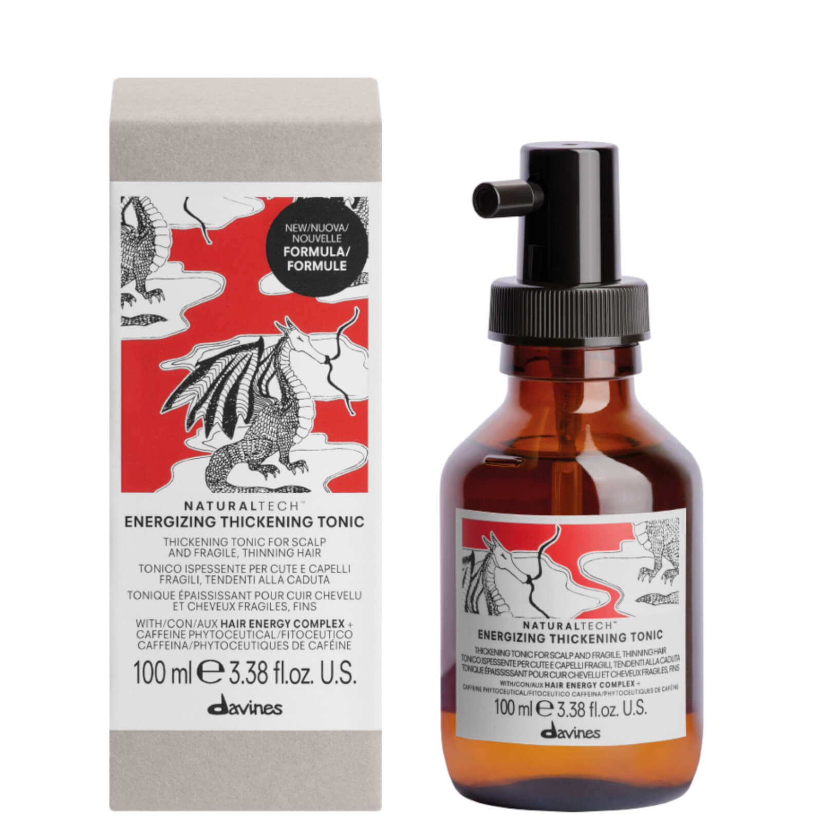 Davines Naturaltech Energising Thickening Tonic For Scalp 100ml - image 2