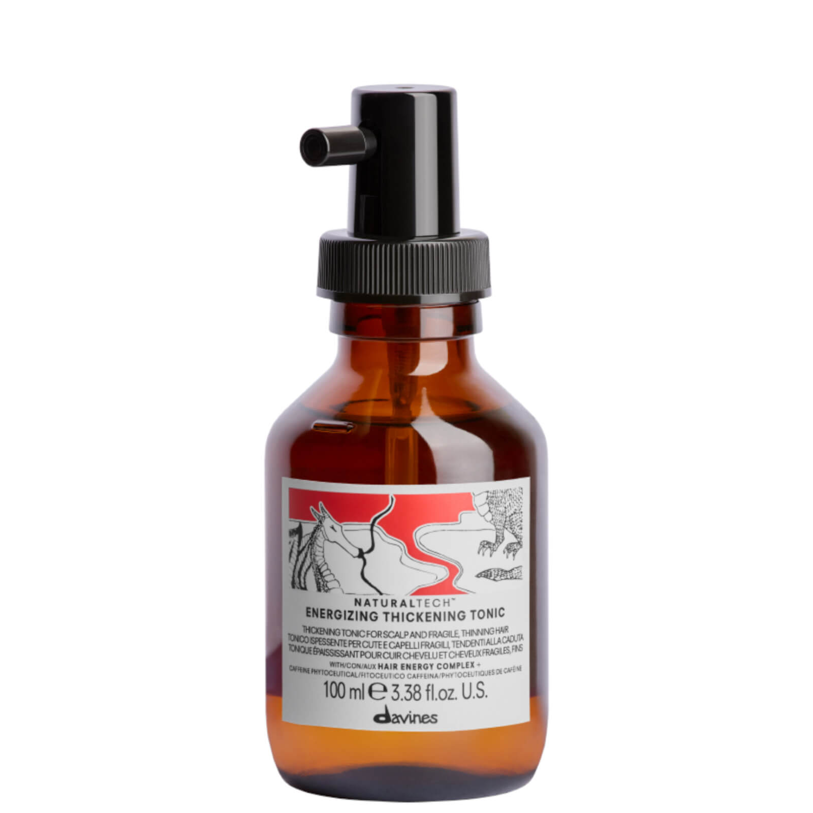 Davines Davines by Davines NATURAL TECH ENERGIZING THICKENING TONIC 3.3 OZ for UNISEX