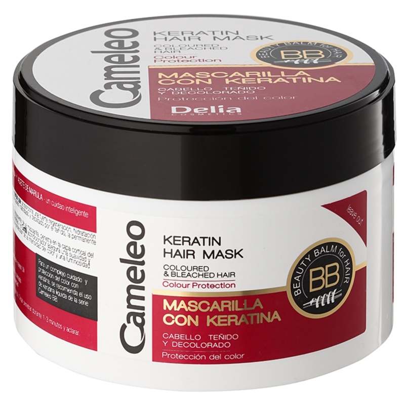 Delia Cosmetics Delia Cosmetics Cameleo Bb Keratin Mask for Dyed and Highlighted Hair 200 Ml
