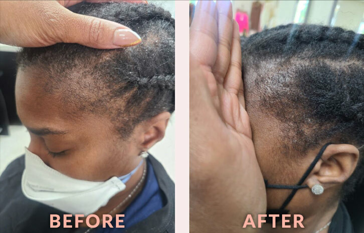 Design Essentials Edge & Temple Strengthening Oil With Biotin & Black Castor Oil 118ml - image 5