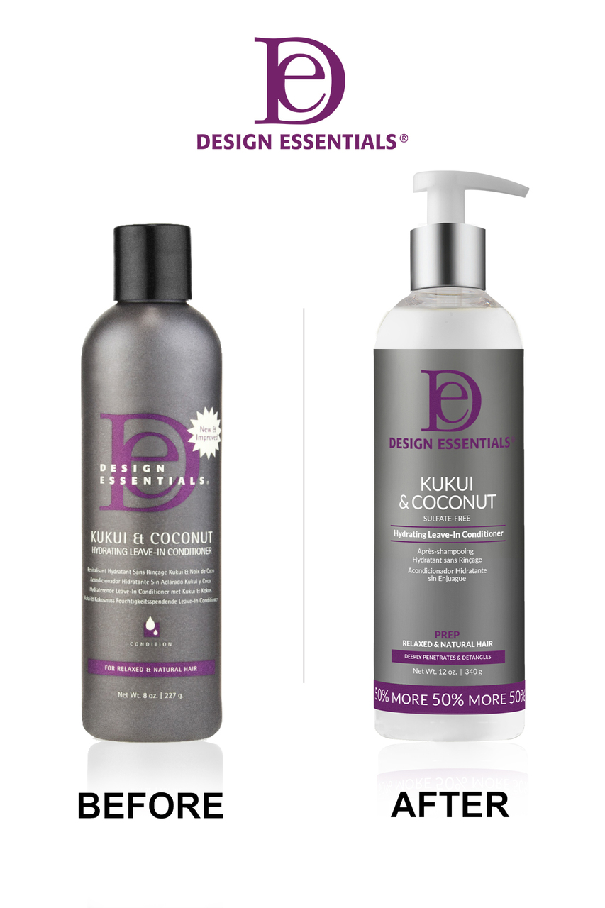 Design Essentials Kukui & Coconut Hydrating Leave-In Conditioner 340g - image 2