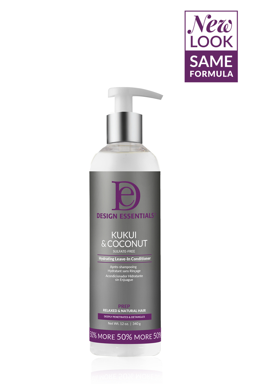 Design Essentials Kukui & Coconut Hydrating Leave-In Conditioner 340g - image 4