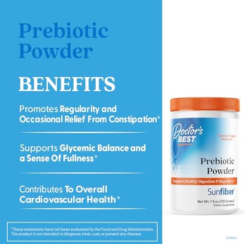 Doctor's Best Prebiotic Powder Sunfiber 210g - image 2