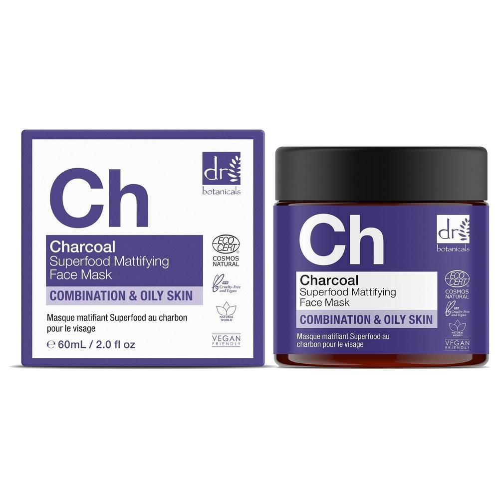 Dr Botanicals Anti-Ageing Charcoal Superfood Face Mask Duo - image 4