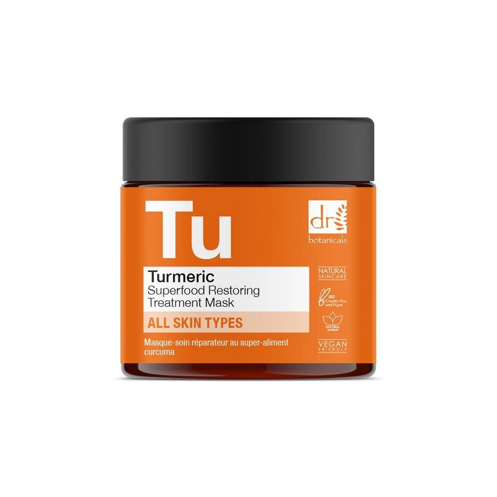 Dr Botanicals Turmeric Superfood Restoring Treatment Mask 2 x 60ml - image 2