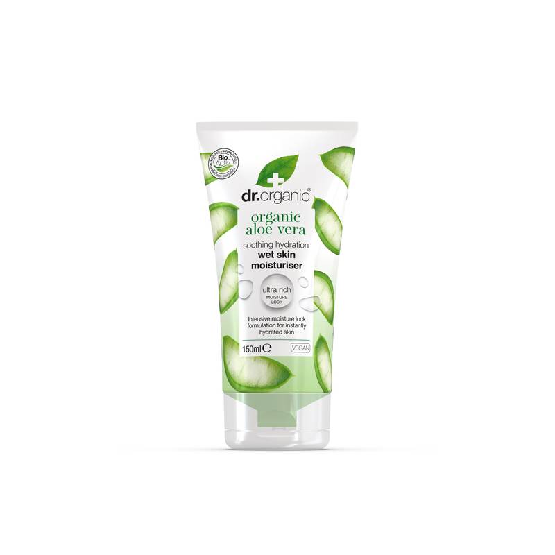 Dr. Organic Dr Organic Organic Aloe Vera Soothing Hydration Wet Skin Moisturiser 150 Ml