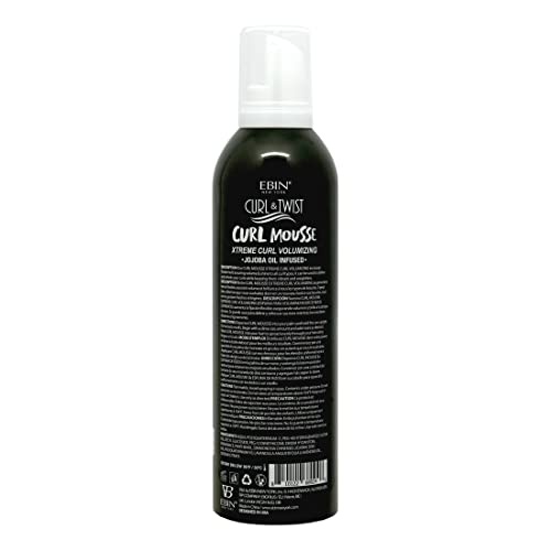 Ebin New York Curl & Twist Xtreme Curl Volumising Curl Mousse 354ml - image 2
