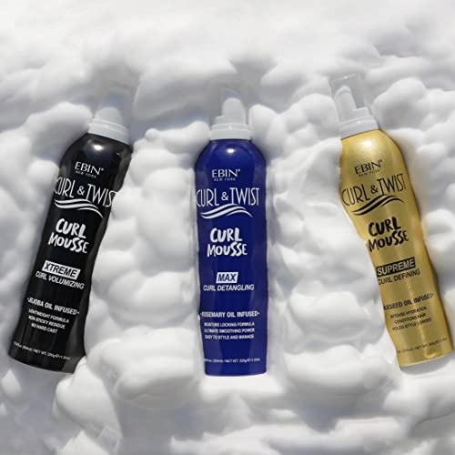 Ebin New York Curl & Twist Xtreme Curl Volumising Curl Mousse 354ml - image 3